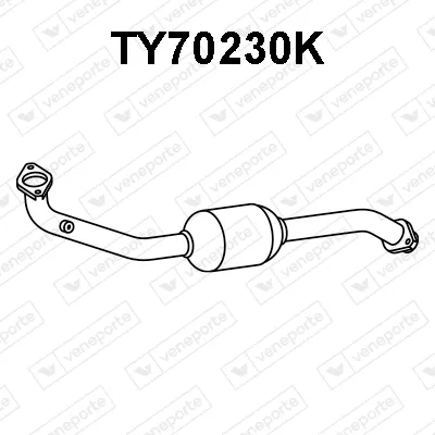 Catalytic Converter Toyota IQ