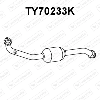 Catalytic Converter Toyota IQ