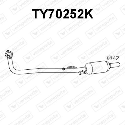 Catalytic Converter Toyota STARLET