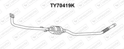 Catalytic Converter Toyota PASEO Coupe