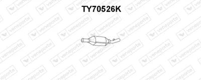 Catalytic Converter Toyota COROLLA Liftback