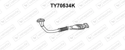 Catalytic Converter Toyota HIACE IV Van