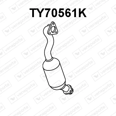 Catalytic Converter Toyota IQ
