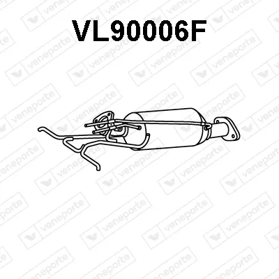 Soot/Particulate Filter, exhaust system Volvo V70 II · Volvo XC70 I Cross Country · Volvo XC90 I