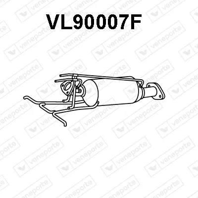 Soot/Particulate Filter, exhaust system Volvo V70 II · Volvo S60 I