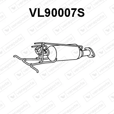 Soot/Particulate Filter, exhaust system Volvo V70 II · Volvo S60 I