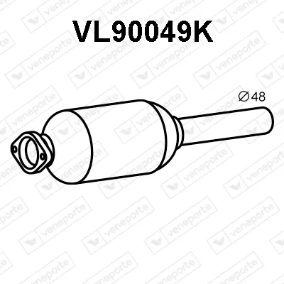 Catalytic Converter Volvo S40 I · Volvo V40 Estate