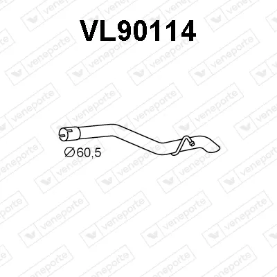 Exhaust Pipe Volvo S40 II · Volvo V50 · Volvo C70 II Convertible