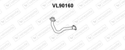Exhaust Pipe Volvo 440
