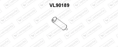 Rear Muffler Volvo 240 · Volvo 240 Kombi · Volvo 140