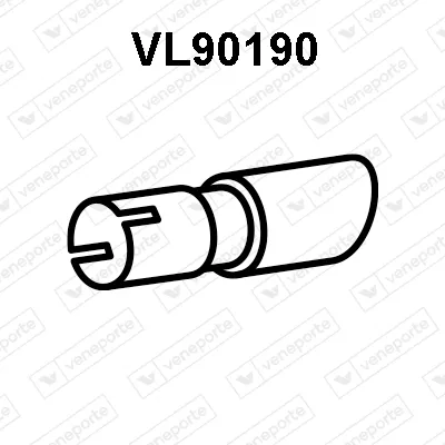 Exhaust Pipe Volvo C70 II Convertible
