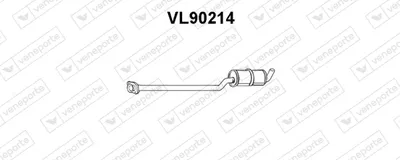Centre Muffler Volvo 740 · Volvo 760 · Volvo 760 Kombi