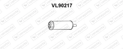 Front Muffler Volvo 164 · Volvo 260 Estate