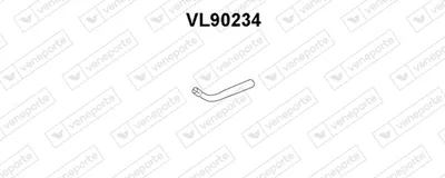 Exhaust Pipe Volvo 240 Kombi · Volvo 260 Estate