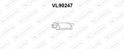 Front Muffler Volvo 740 · Volvo 760 · Volvo 760 Kombi