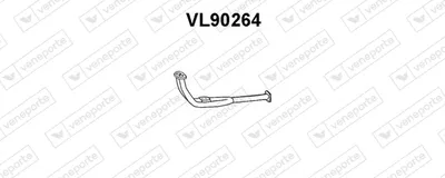 Exhaust Pipe Volvo 740 · Volvo 740 Kombi