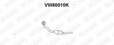 Catalytic Converter Vw GOLF II · Vw JETTA II