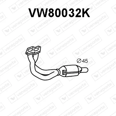 Catalytic Converter Vw POLO II · Vw POLO Coupe · Vw POLO CLASSIC