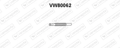 Exhaust Pipe Vw GOLF II · Vw JETTA II