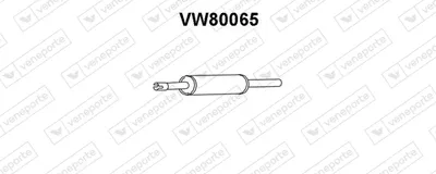 Front Muffler Vw PASSAT B3/B4 · Vw PASSAT B3/B4 Variant · Vw GOLF II