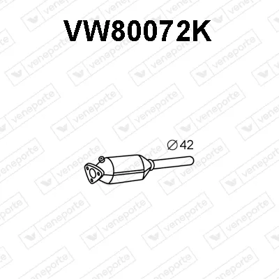Catalytic Converter Seat CORDOBA · Seat IBIZA II · Vw GOLF II
