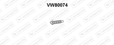 Exhaust Pipe Vw GOLF I