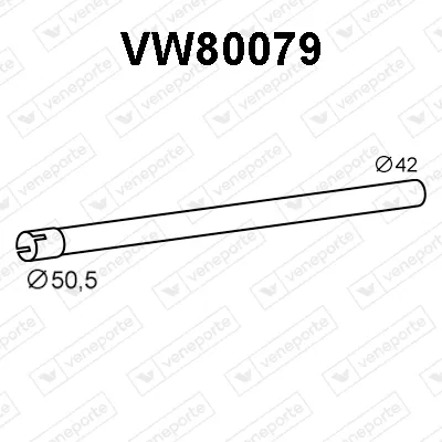 Exhaust Pipe Seat TOLEDO I · Vw PASSAT B3/B4 · Vw PASSAT B3/B4 Variant