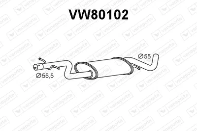 Front Muffler Seat ALTEA · Seat LEON · Seat ALTEA XL