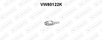 Catalytic Converter Seat TOLEDO I · Vw PASSAT B3/B4 · Vw PASSAT B3/B4 Variant
