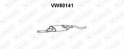 Rear Muffler Vw DERBY
