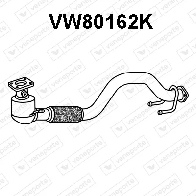 Catalytic Converter Vw CADDY III Box Body/MPV