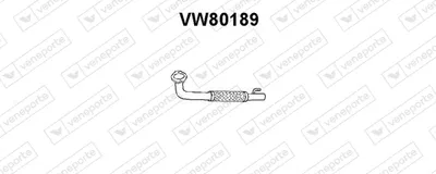 Exhaust Pipe Vw PASSAT B3/B4 · Vw PASSAT B3/B4 Variant
