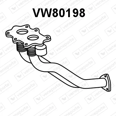 Exhaust Pipe Vw CORRADO