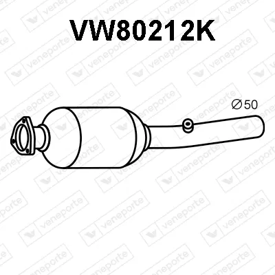 Catalytic Converter Seat TOLEDO II · Seat LEON · Skoda OCTAVIA I