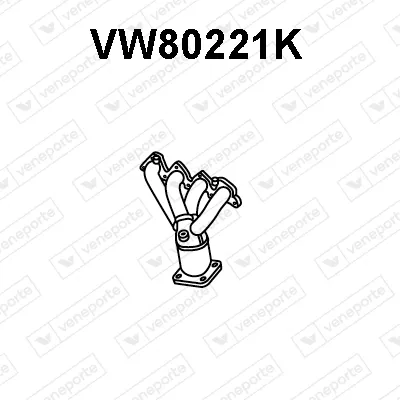 Manifold Catalytic Converter Vw LUPO I