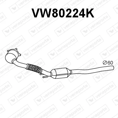 Catalytic Converter Vw TIGUAN