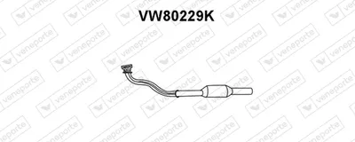 Catalytic Converter Vw BORA I · Vw BORA Variant
