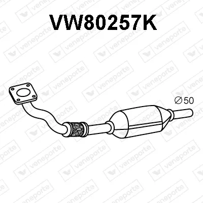 Catalytic Converter Vw PASSAT B3/B4 · Vw PASSAT B3/B4 Variant · Vw GOLF III Cabriolet