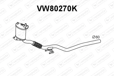 Catalytic Converter Vw TIGUAN