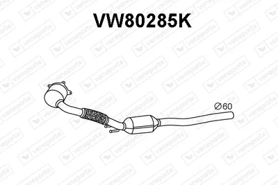 Catalytic Converter Vw TIGUAN
