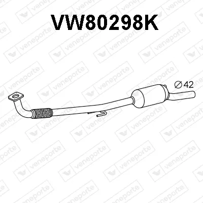 Catalytic Converter Seat AROSA · Vw LUPO I · Vw POLO