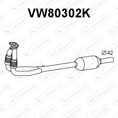 Catalytic Converter Vw POLO III