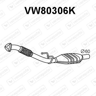 Catalytic Converter Vw LT 28-35 II Bus · Vw LT 28-46 II Van · Vw LT 28-46 II Platform/Chassis