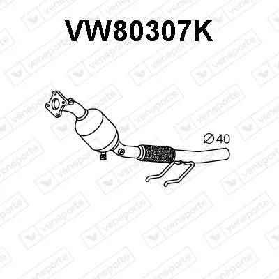 Catalytic Converter Seat Mii · Skoda CITIGO · Vw UP!