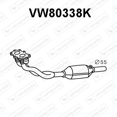Catalytic Converter Skoda OCTAVIA I · Skoda OCTAVIA I Combi · Vw GOLF IV