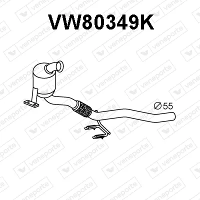 Catalytic Converter Audi A3 · Audi A3 Sportback · Seat ALTEA
