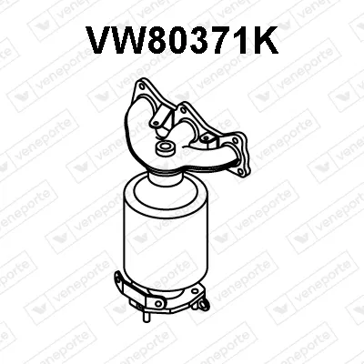 Manifold Catalytic Converter Seat IBIZA III · Vw POLO IV