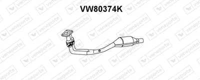 Catalytic Converter Vw POLO III