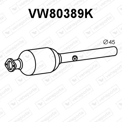 Catalytic Converter Seat ALTEA · Seat LEON · Seat ALTEA XL