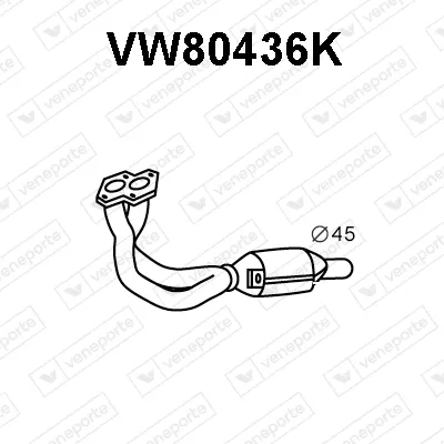 Catalytic Converter Vw POLO Coupe